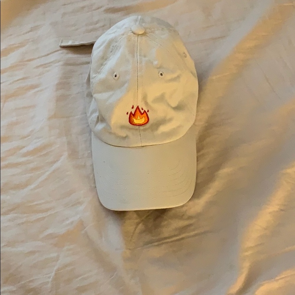 Fire emoji dad hat